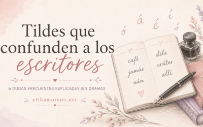 Tildes que nos confunden a los escritores: 6 dudas frecuentes explicadas